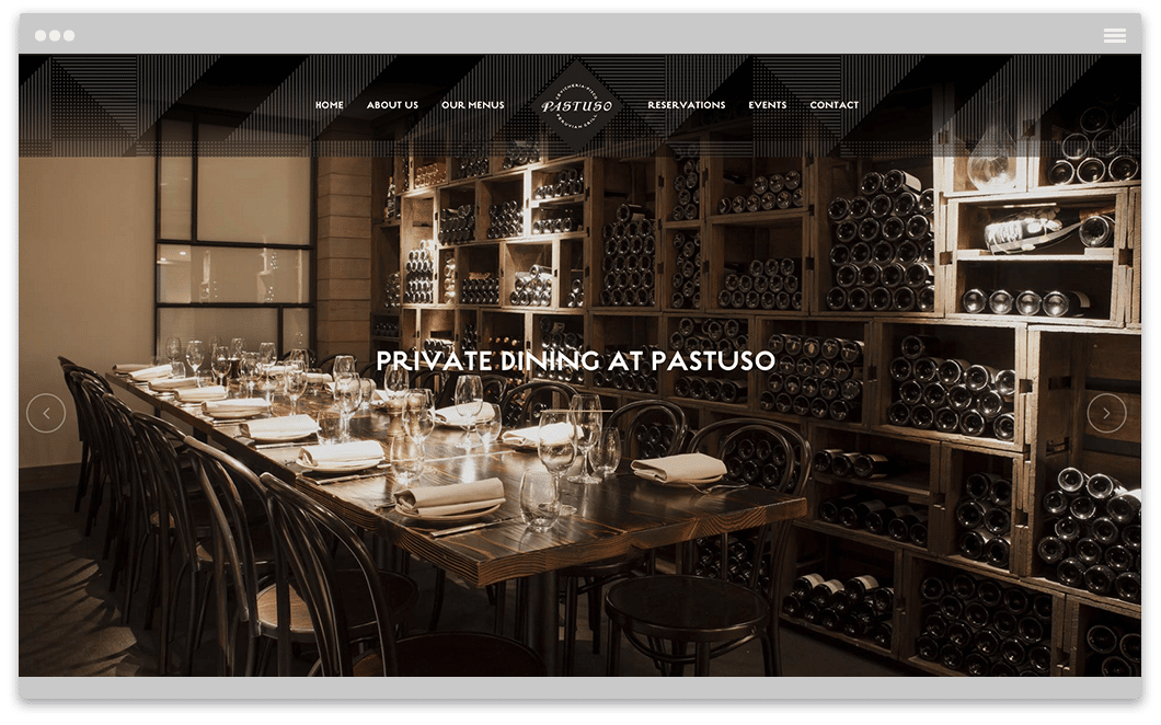 Pastuso Peruvian Bar and Grill - Website Design