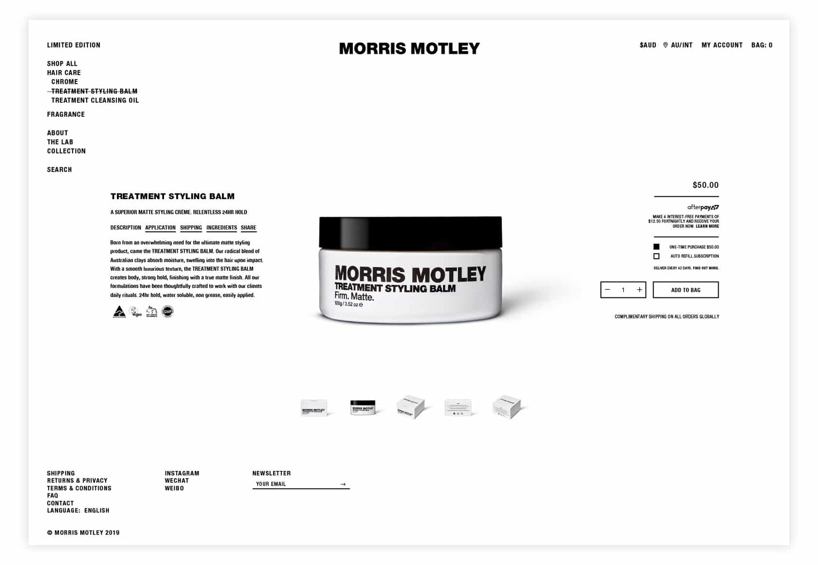 Morris Motley - Website Design