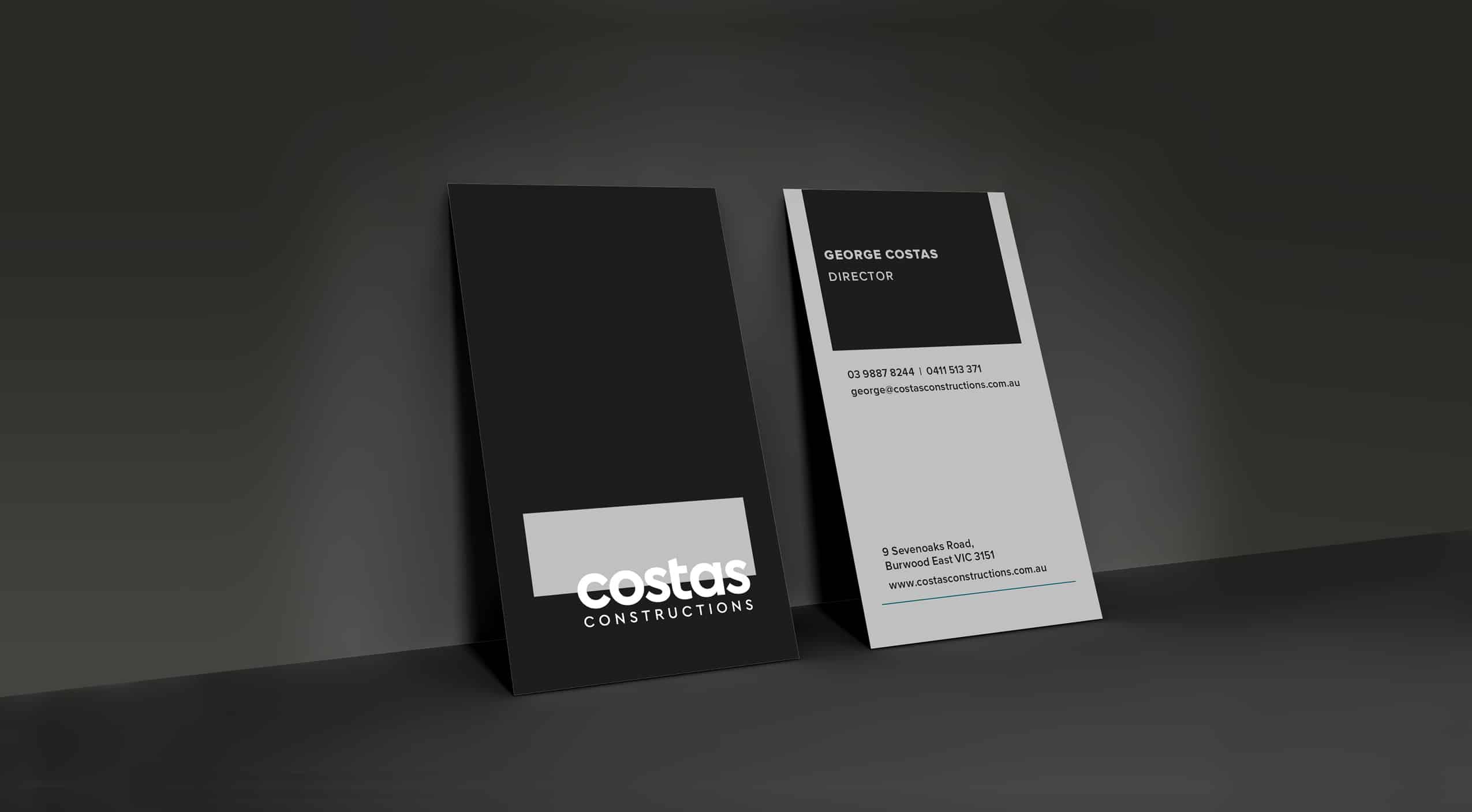 Costas Constructions - Branding and Website Design