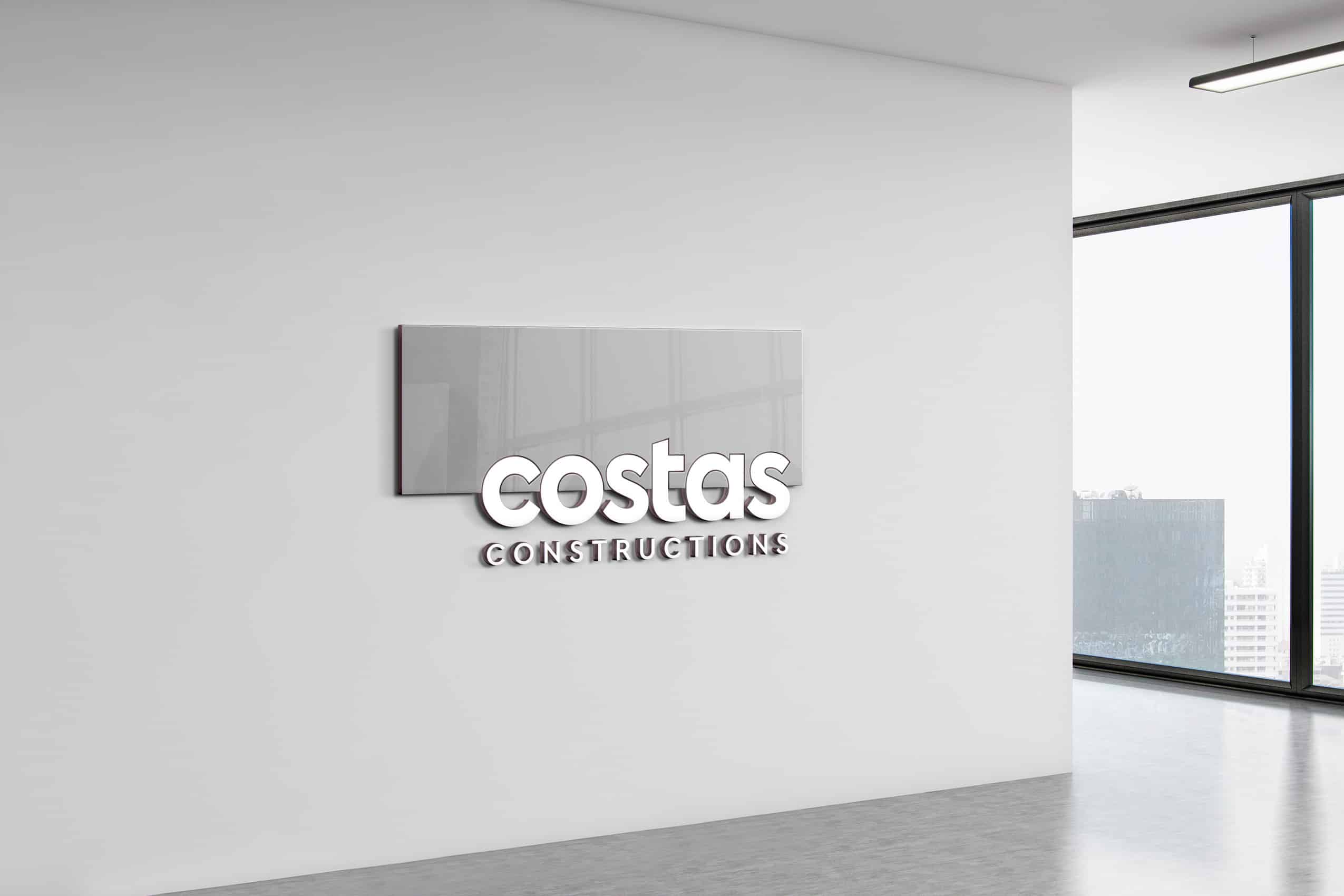 Costas Constructions - Branding and Website Design